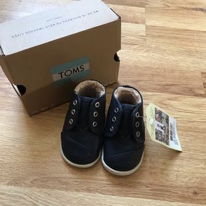 Tiny Toms Paseo Mid Sneakers Size 4 Baby Toddler